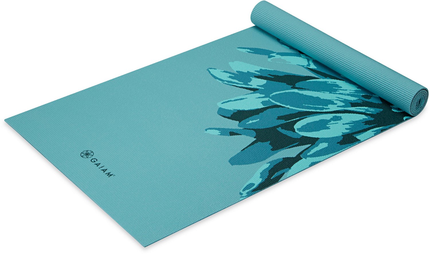 Gaiam Reversible Aubergine Swirl 24 x 68 x 0.24 in Yoga Mat                                                                      - view number 2
