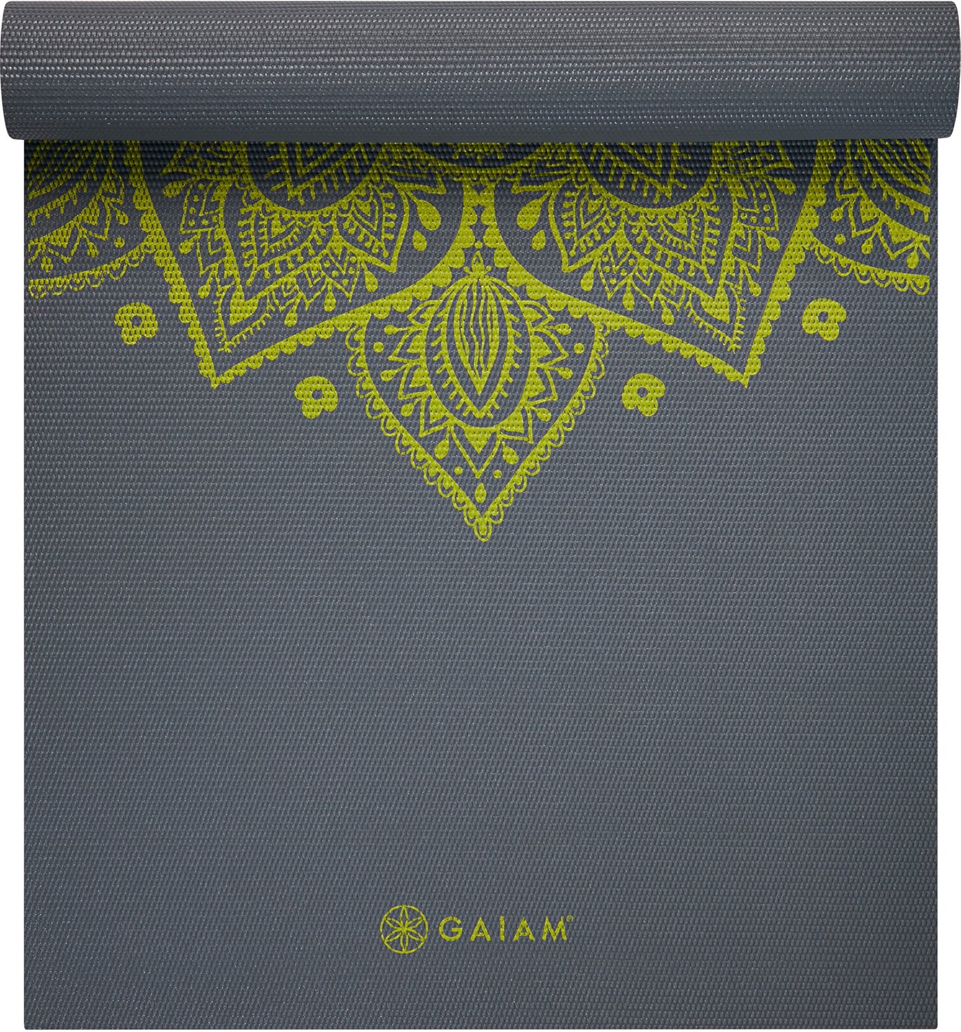 Gaiam 6mm Premium Citron Sundial Yoga Mat - view number 2