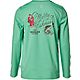 Magellan Outdoors Boys’ Merry Fishmas Graphic Long Sleeve T-shirt                                                              - view number 1 image