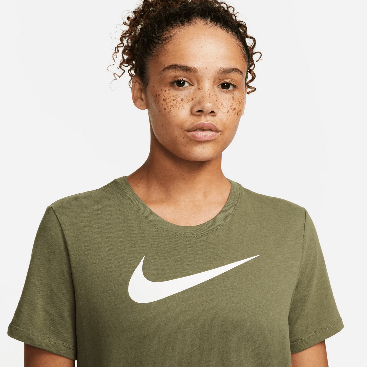 Nike Women’s DriFIT Swoosh Tshirt Academy