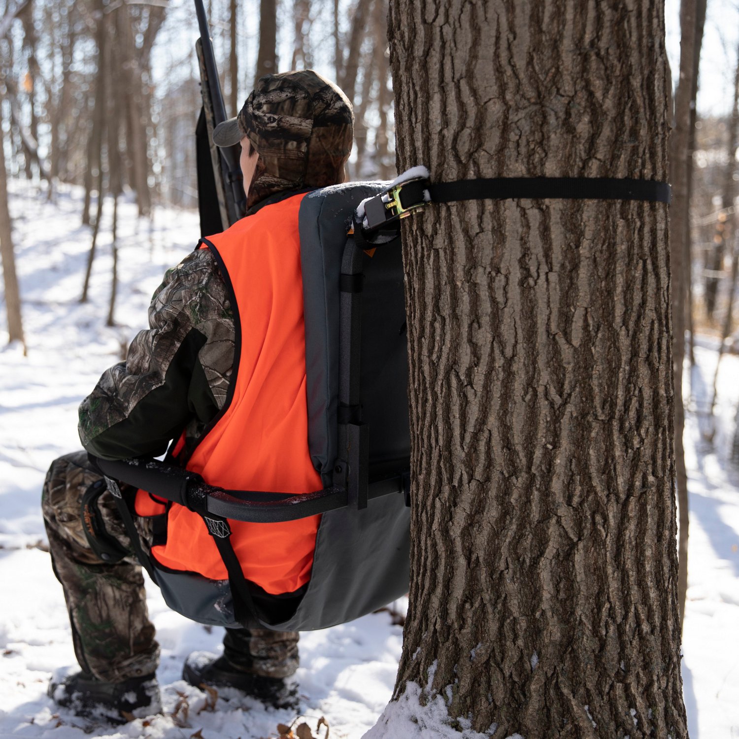 Therm A-Seat Elevate Tree Stand Hunter Seat Realtree Edge - Kinsey's  Outdoors