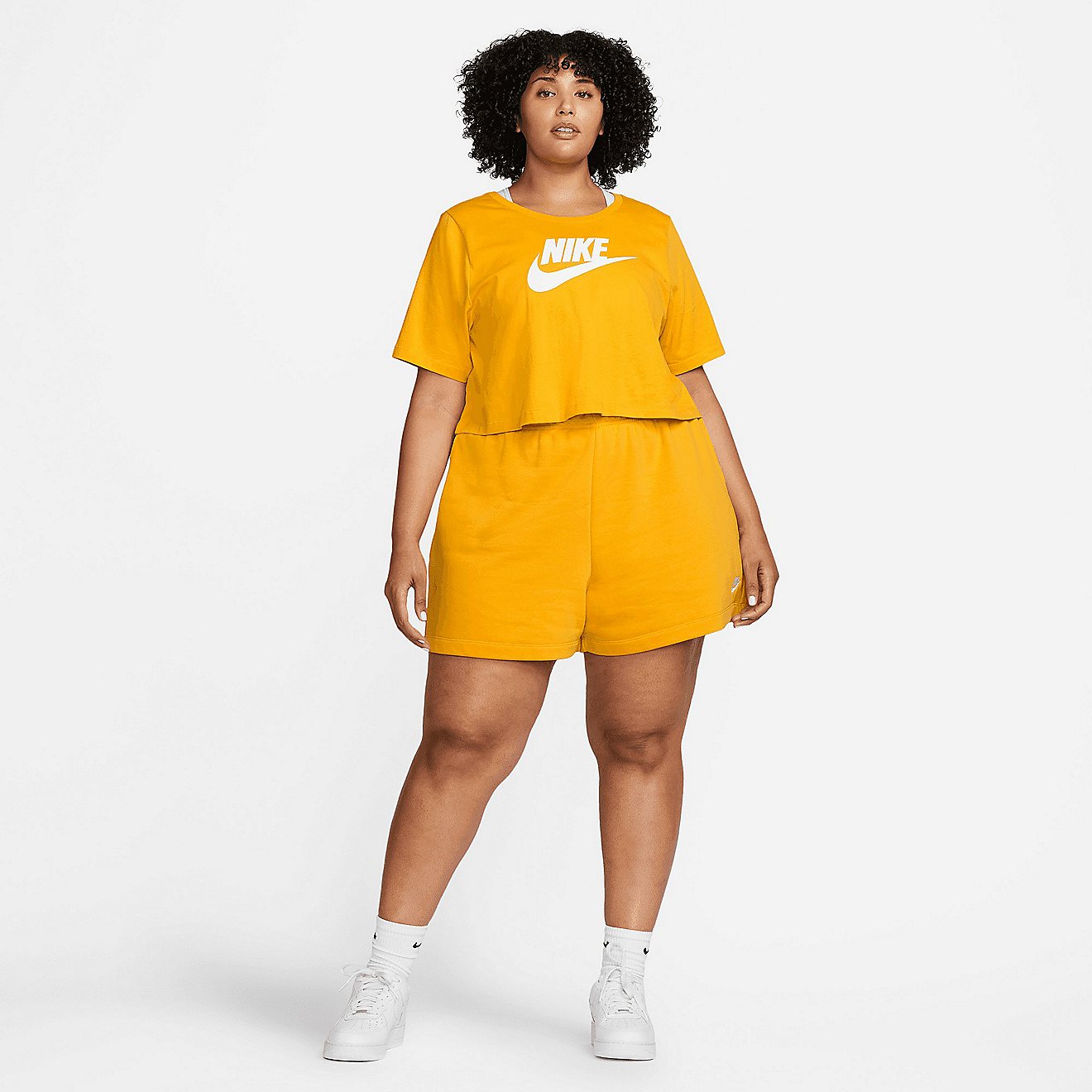 Nike Women's Club Fleece Plus Size Shorts | Academy