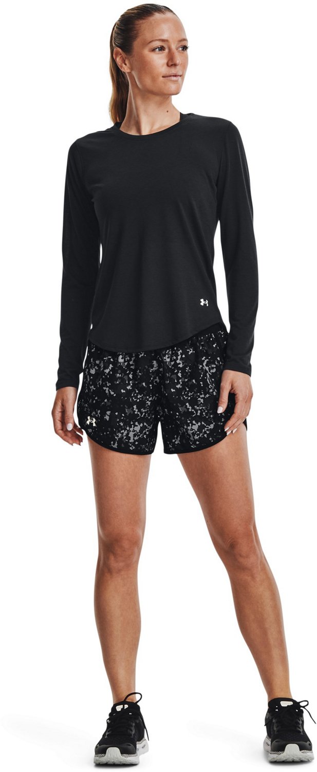 Under Armour Women's Fly By 2.0 Printed Running Shorts 3.5 in - view number 3