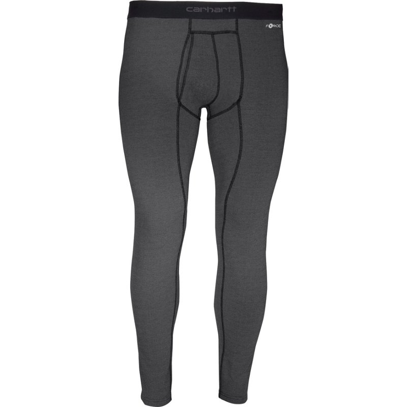Carhartt Men's Force Heavyweight Base Layer Bottoms, Medium, Shadow Heather