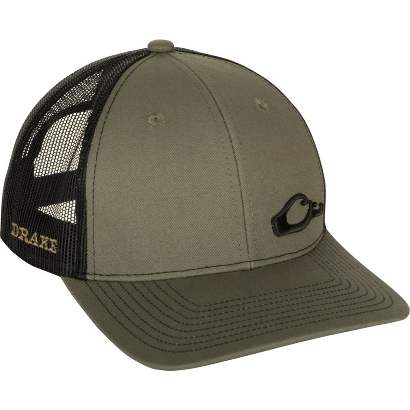 Drake Men's Enid 2.0 Cap Green Dark - Men's Hunting/Fishing Headwear at Academy Sports