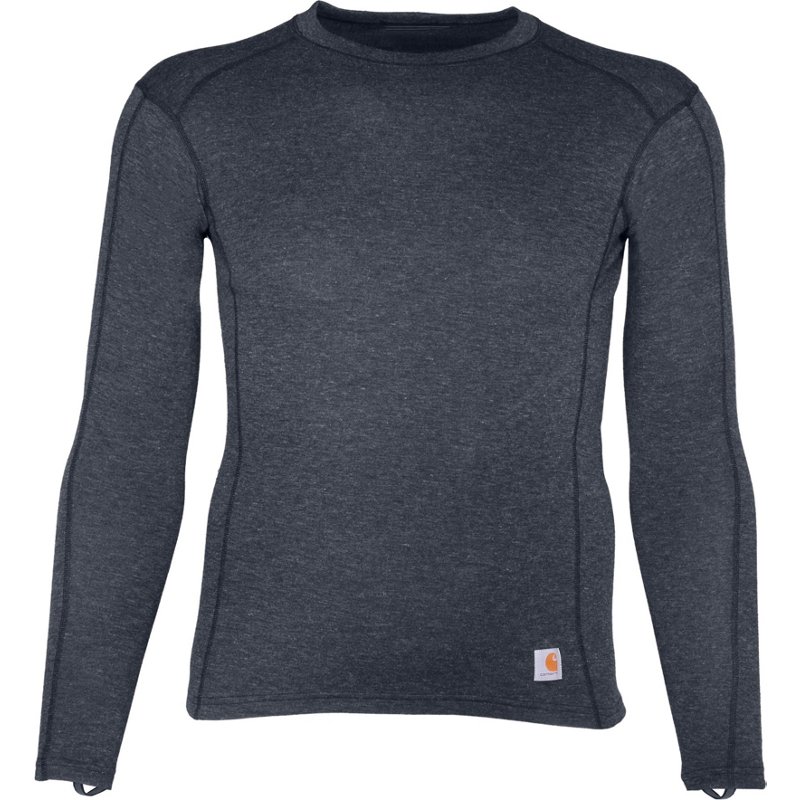 Carhartt Men's Force Midweight Shirt Navy Blue, Medium - Men's Longsleeve Work Shirts at Academy Sports product image