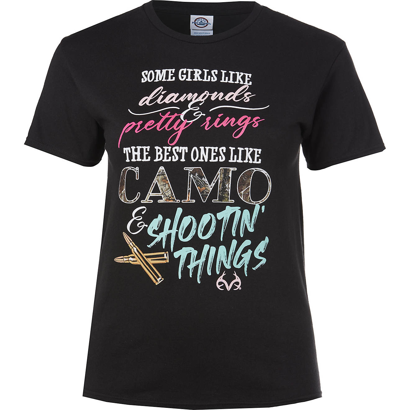 Realtree Women’s Shooting Things T-Shirt                                                                                       - view number 1