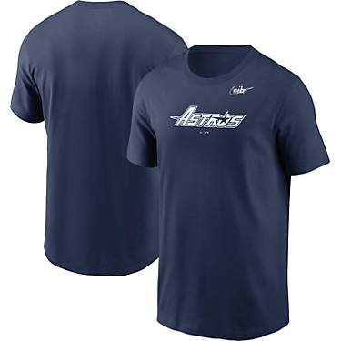 Nike Men's Houston Astros Alternate Cooperstown Logo T-shirt                                                                    
