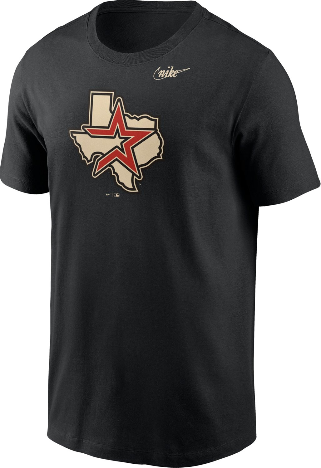 Nike Men's Houston Astros Alternate Cooperstown Logo T-shirt