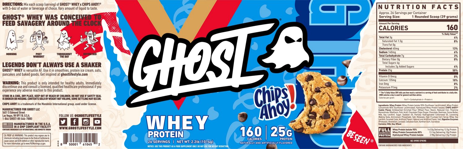 GHOST WHEY Protein Powder | Academy