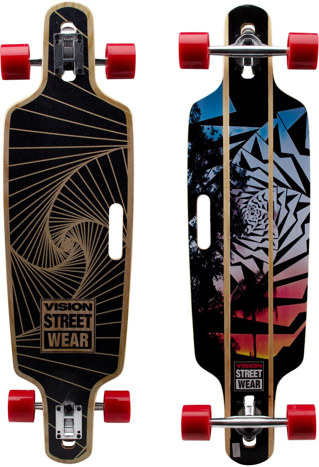 Kryptonics Vision 37 in Drop Through Complete Longboard Academy