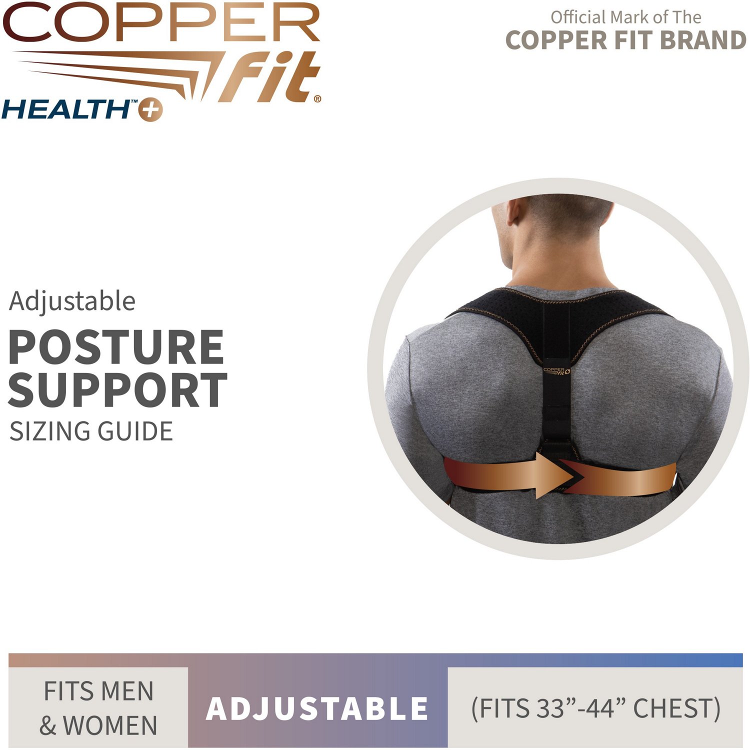 Copper Fit Health+ Posture Support Wrap