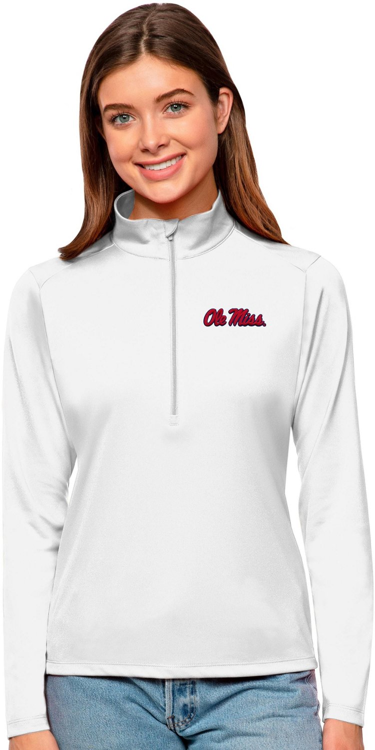 Antigua Women's University of Mississippi Tribute Pullover