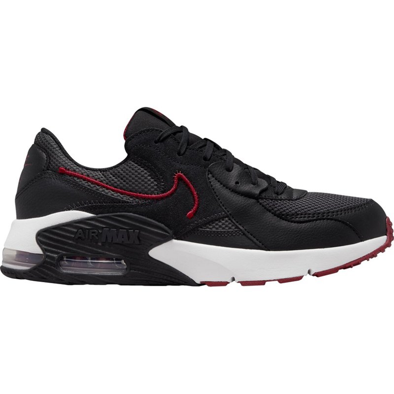 Nike Men's Air Max Excee Running Shoes Black/Maroon, 8.5 - Men's Active at Academy Sports product image