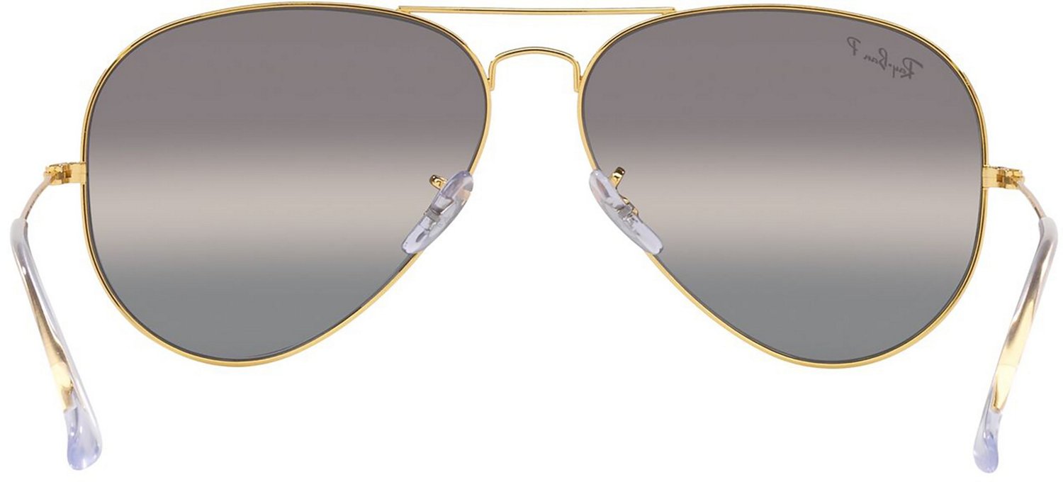 Ray-Ban Men's Large Aviator Metal Sunglasses - view number 4