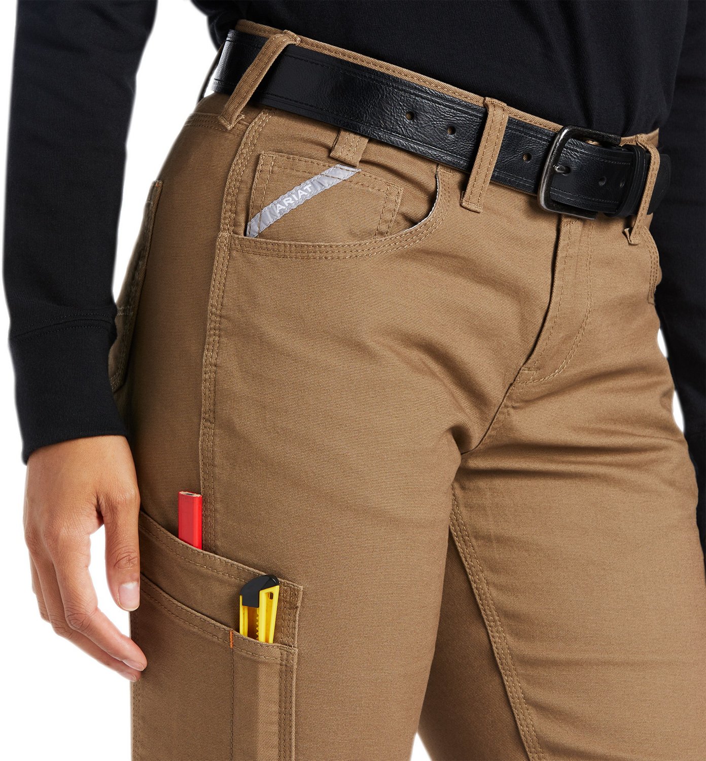 Ariat Women's Rebar DuraStretch Made Tough Straight Leg Pants - view number 8