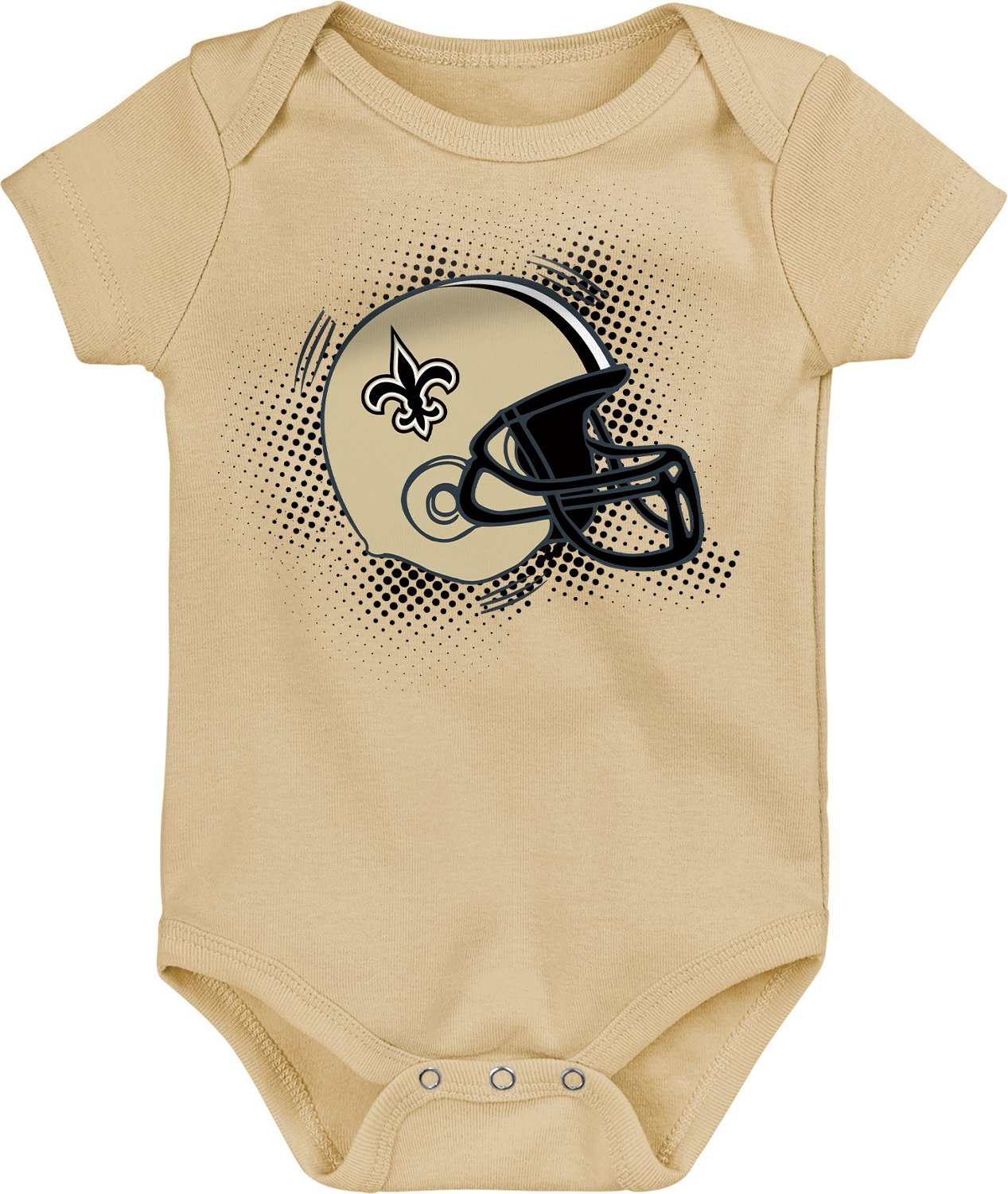 Outerstuff Boys' New Orleans Saints INF Football Creeper Onesie