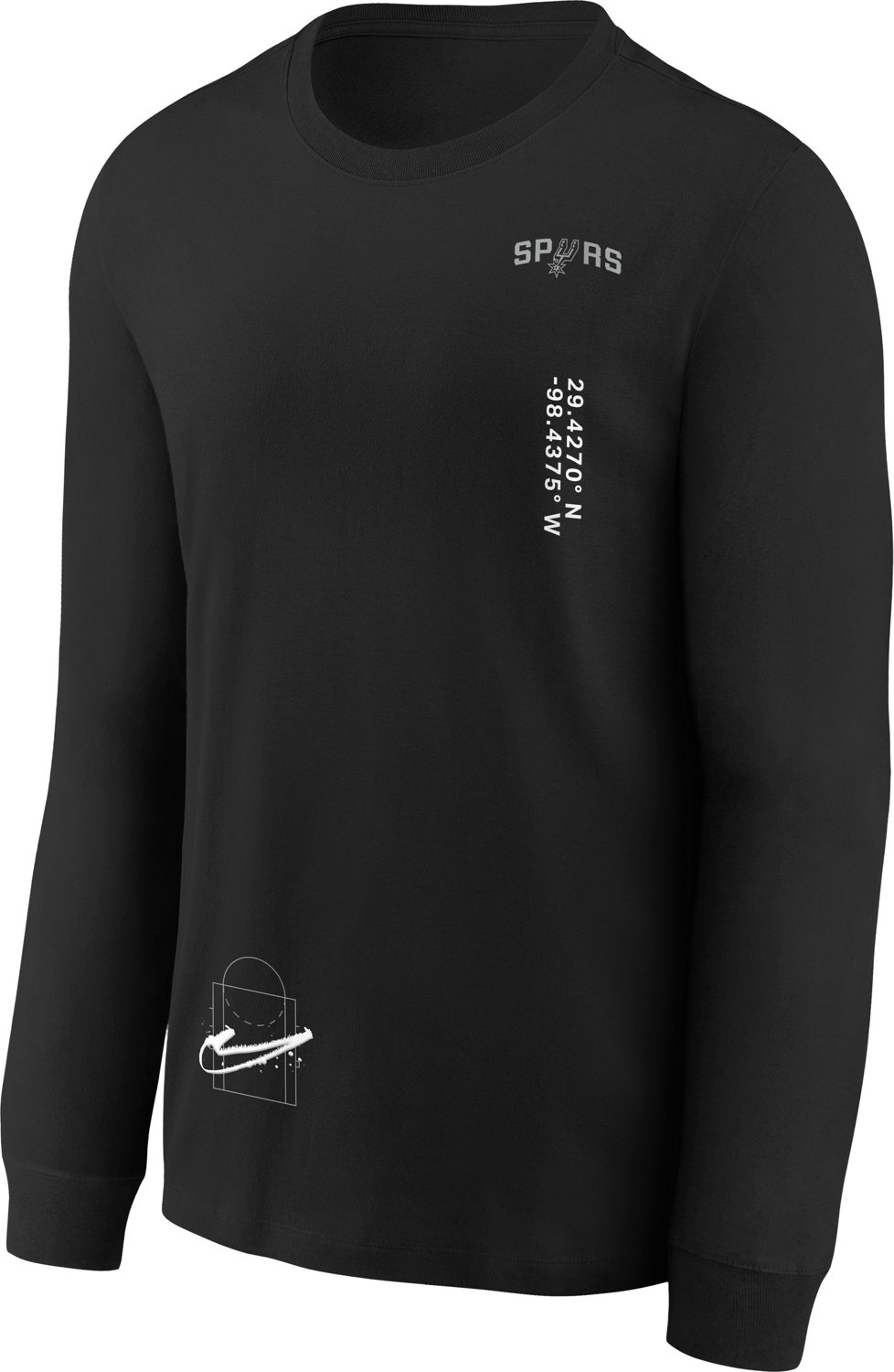 spurs t shirt nike