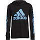 adidas Boys’ Glitchy Hooded T-shirt                                                                                            - view number 1 image