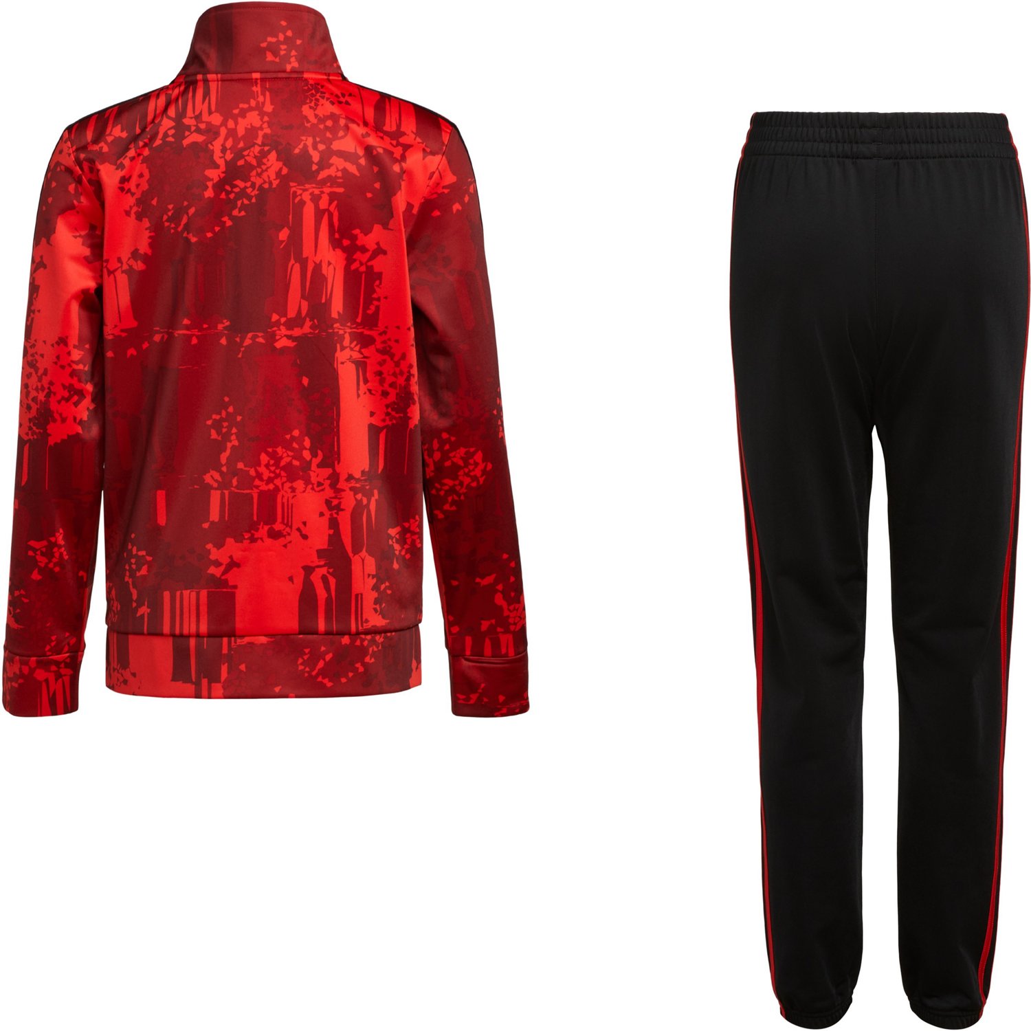 adidas Boys’ 2-Piece Printed Tricot Jacket and Pants Track Set - view number 5