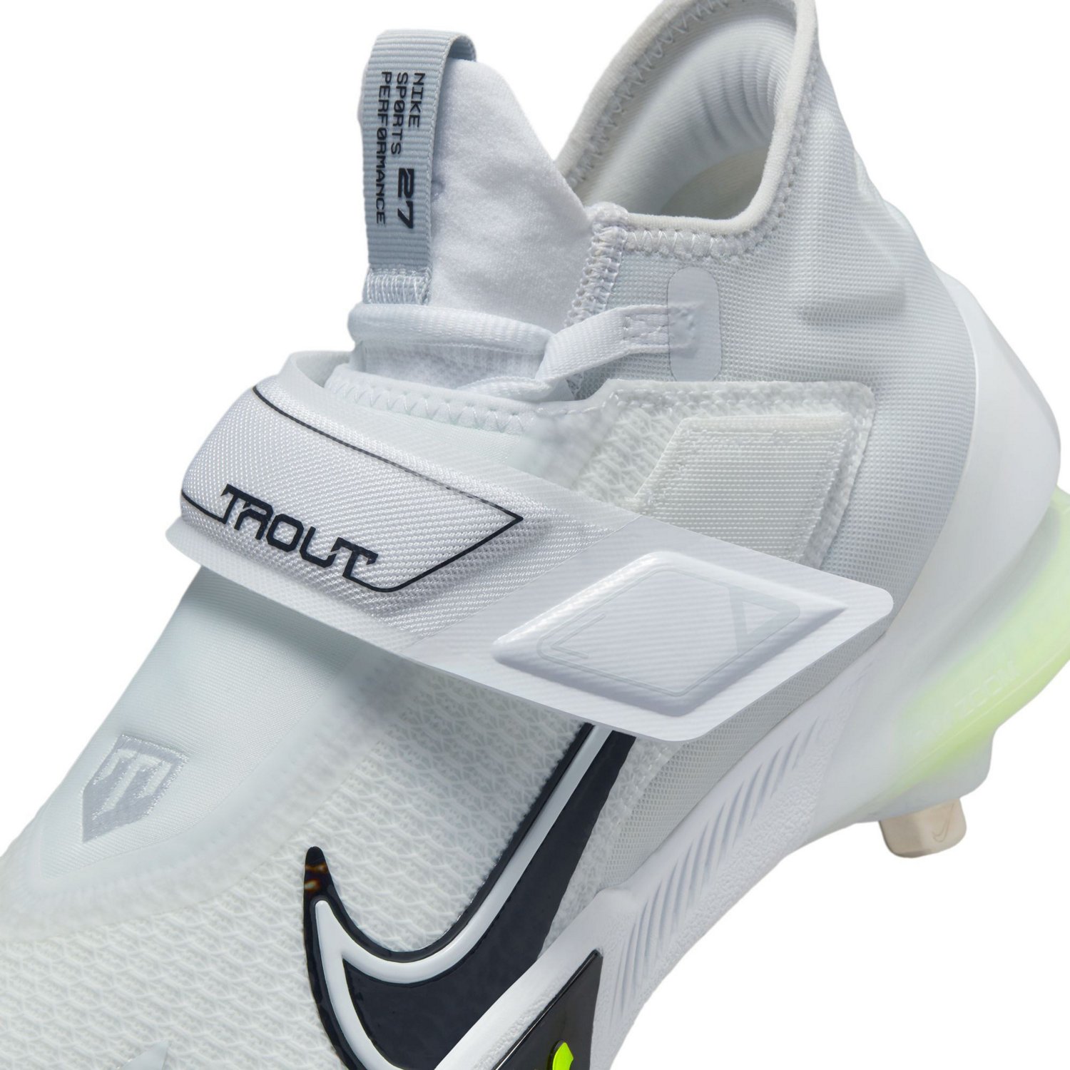 Nike Adult Force Zoom Trout 8 Elite Mid Metal Cleats Academy