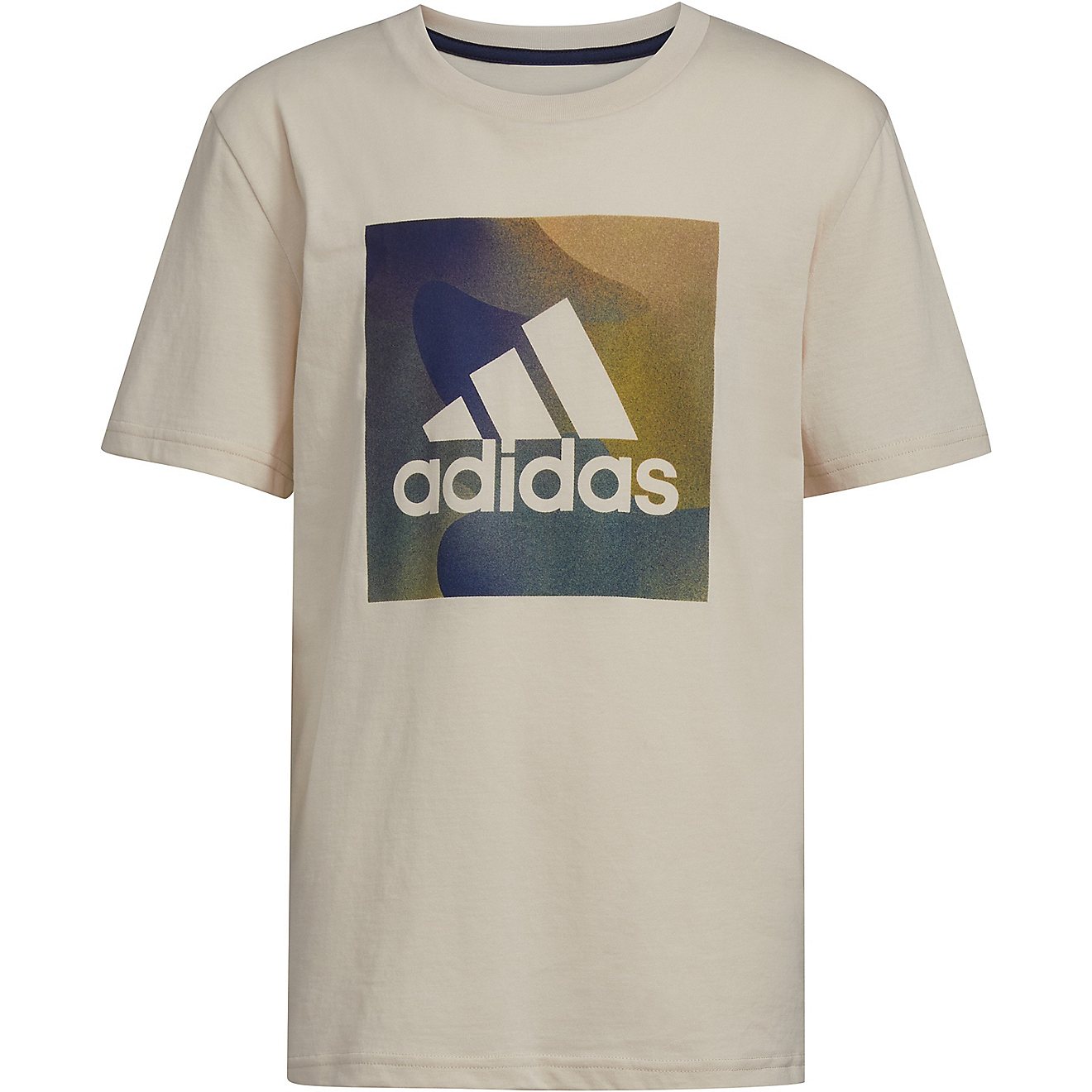 adidas Boys’ Gradient Badge of Sport Camo T-shirt                                                                              - view number 1