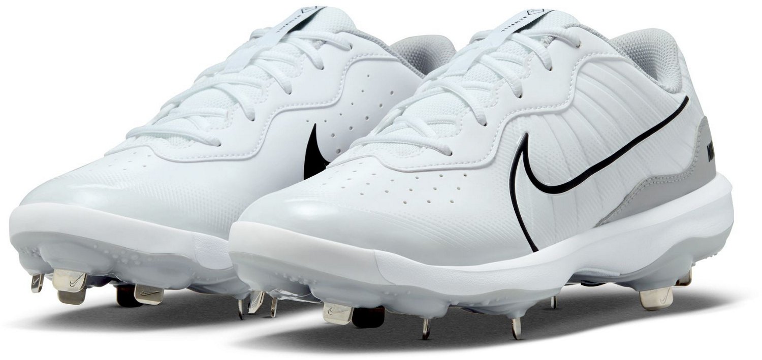 Nike Men's Alpha Huarache Varsity 4 Low Metal Baseball Cleats - view number 3
