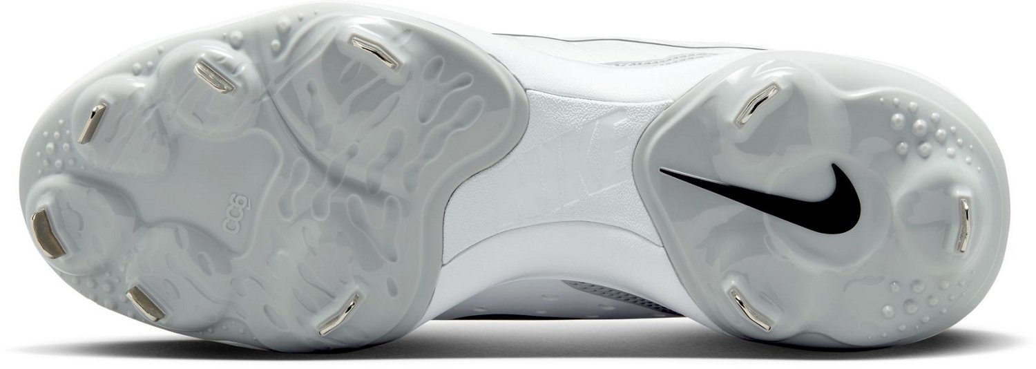Nike Men's Alpha Huarache Varsity 4 Low Metal Baseball Cleats - view number 6