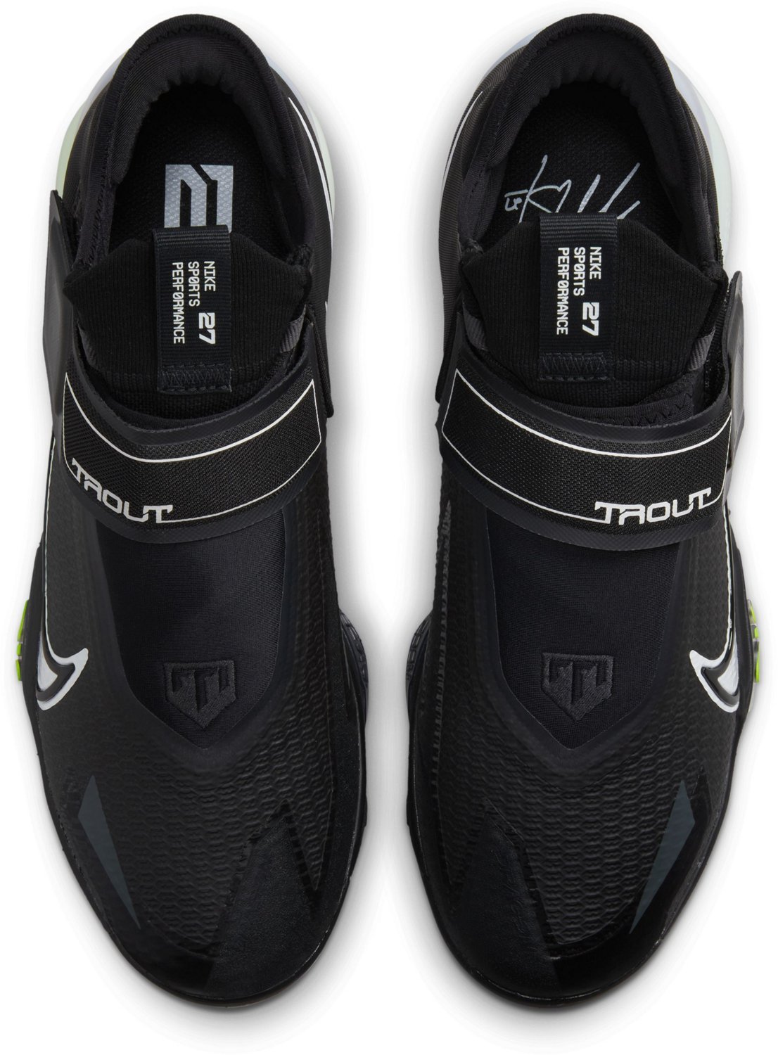 Nike Adult Force Zoom Trout 8 Elite Mid Metal Cleats Academy