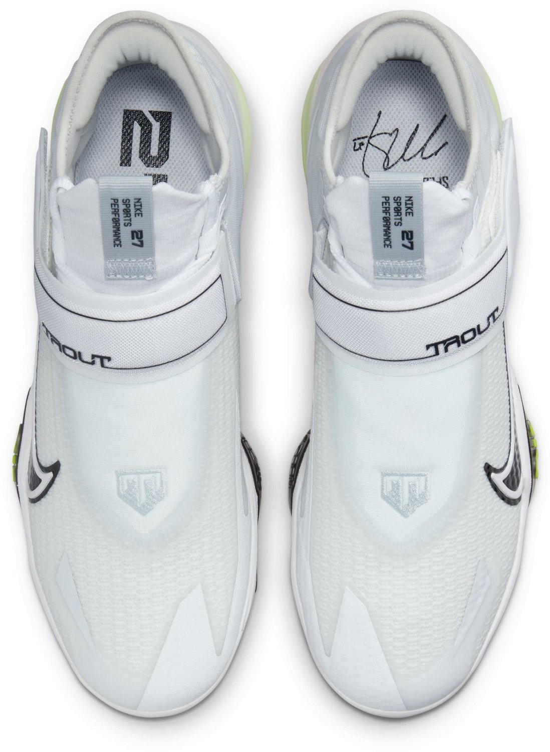 Nike Adult Force Zoom Trout 8 Elite Mid Metal Cleats Academy