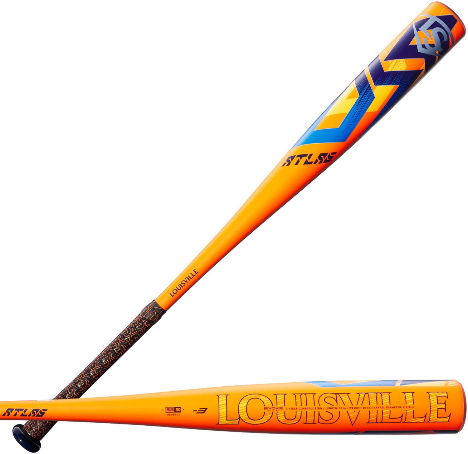 Louisville Slugger Atlas BBCOR Baseball Bat -3 | Academy