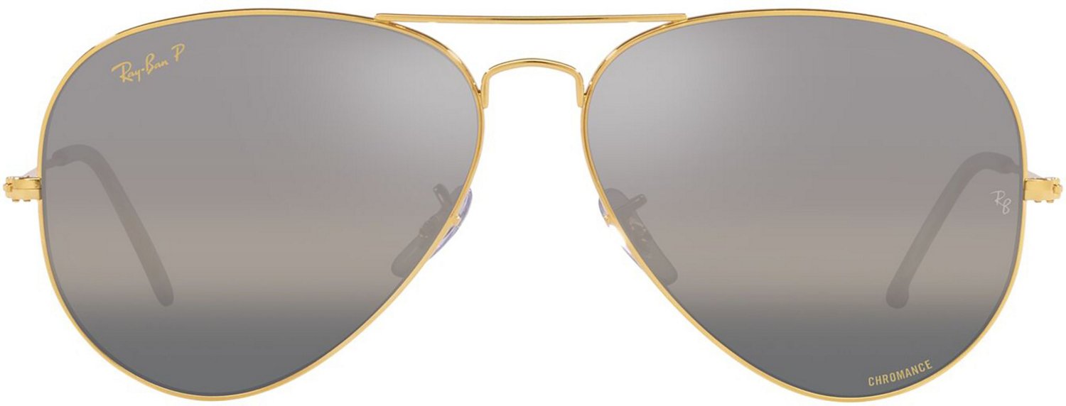 Ray-Ban Men's Large Aviator Metal Sunglasses - view number 2