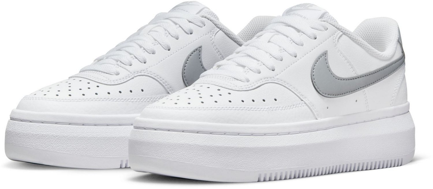 Nike Women's Court Vision Low Alta Platform Shoes                                                                                - view number 3