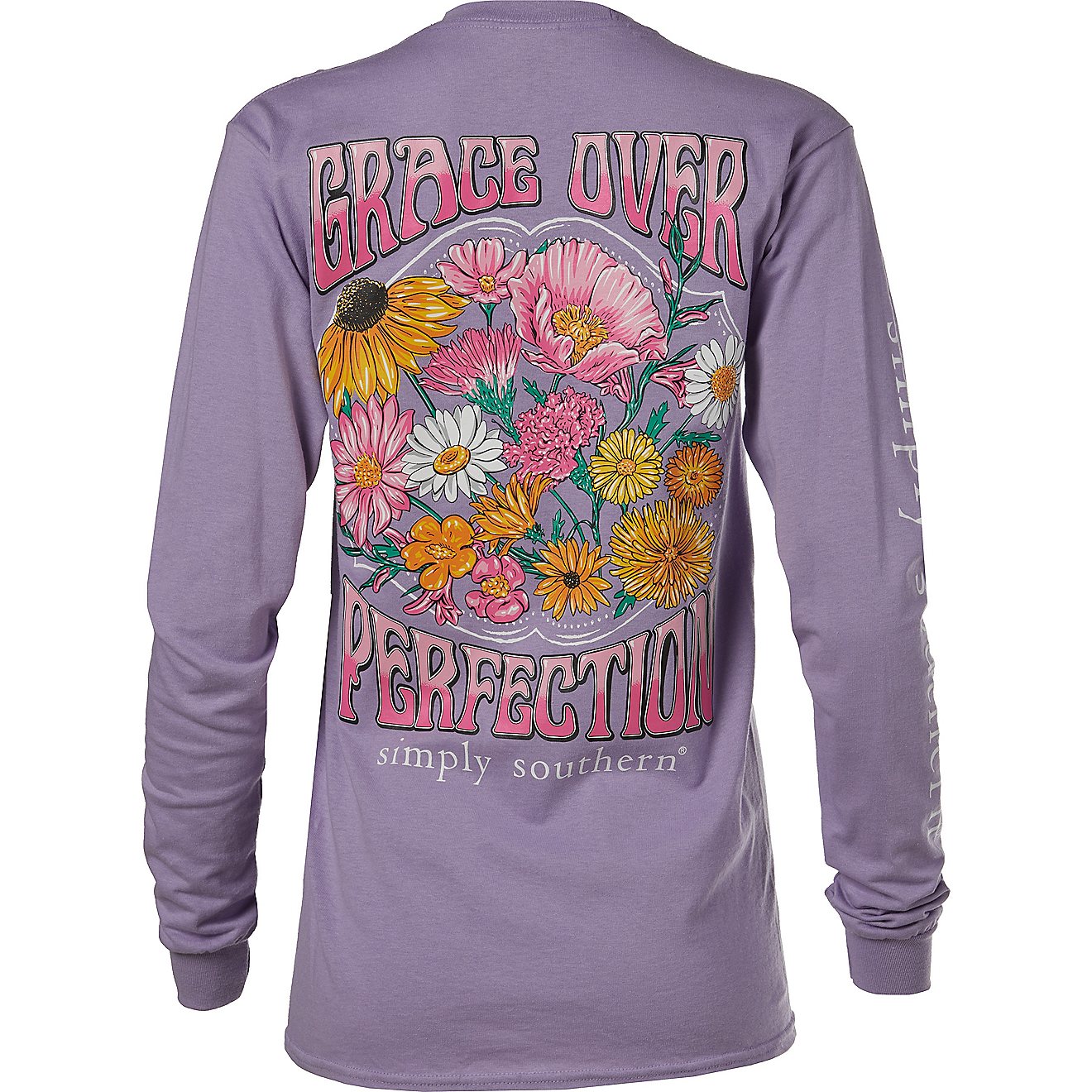 Simply Southern Women’s Grace Long Sleeve T-shirt                                                                              - view number 1