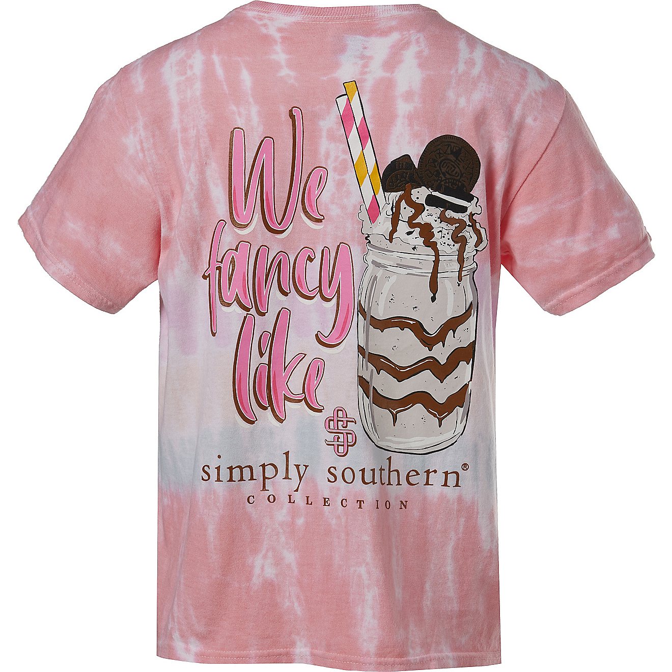 Simply Southern Girls’ Fancy Like T-shirt                                                                                      - view number 1