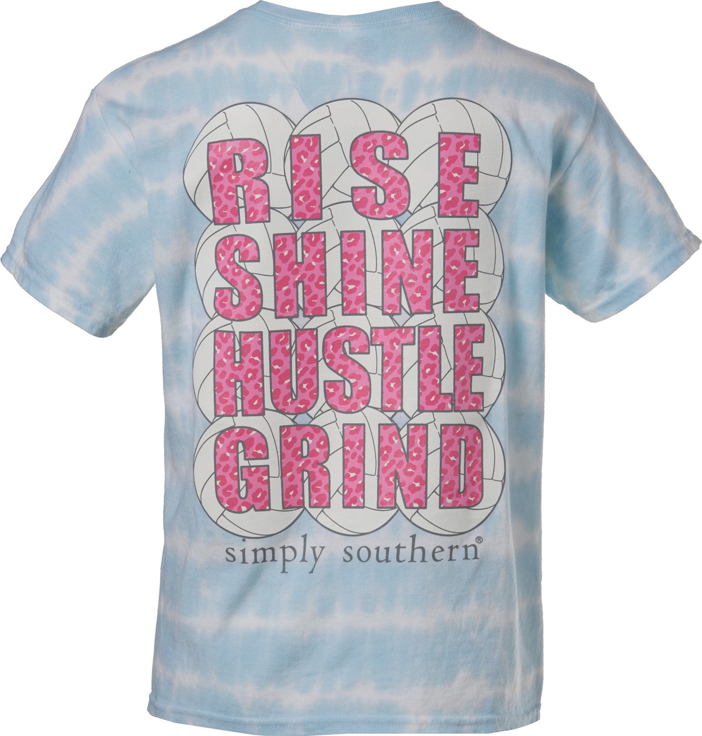Simply Southern Girls’ Volleyball Hustle Tshirt Academy