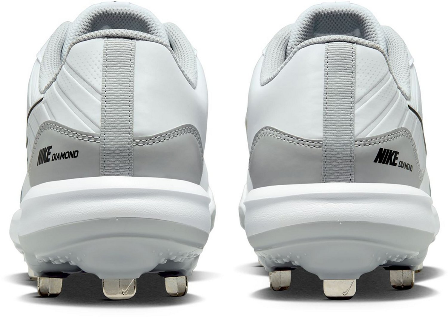 Nike Men's Alpha Huarache Varsity 4 Low Metal Baseball Cleats Academy