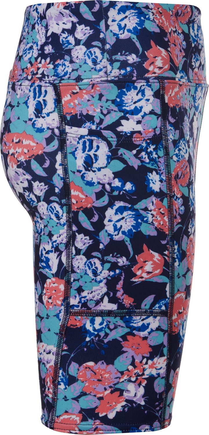BCG Girls' Printed Bike Shorts                                                                                                   - view number 3