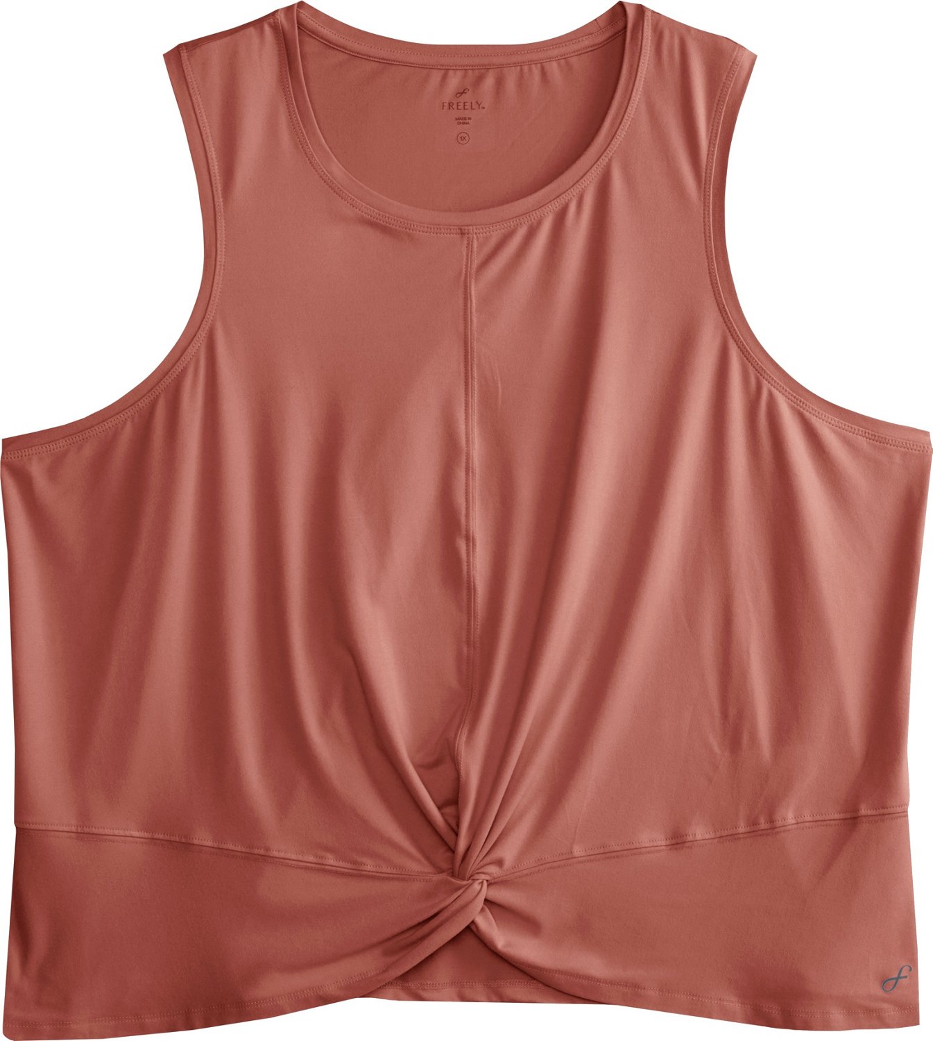 Freely Women's Plus Size Twist Tank Top - view number 5