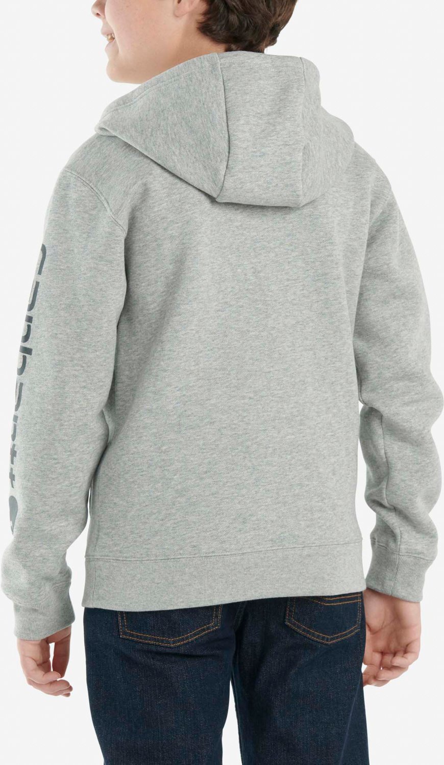 Carhartt Boys' Logo Pullover Hoodie                                                                                              - view number 3