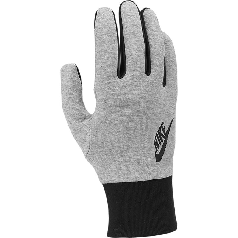 Nike Men's TG Club Fleece 2.0 Gloves Gray Dark/Black, X-Large - Men's Gloves at Academy Sports