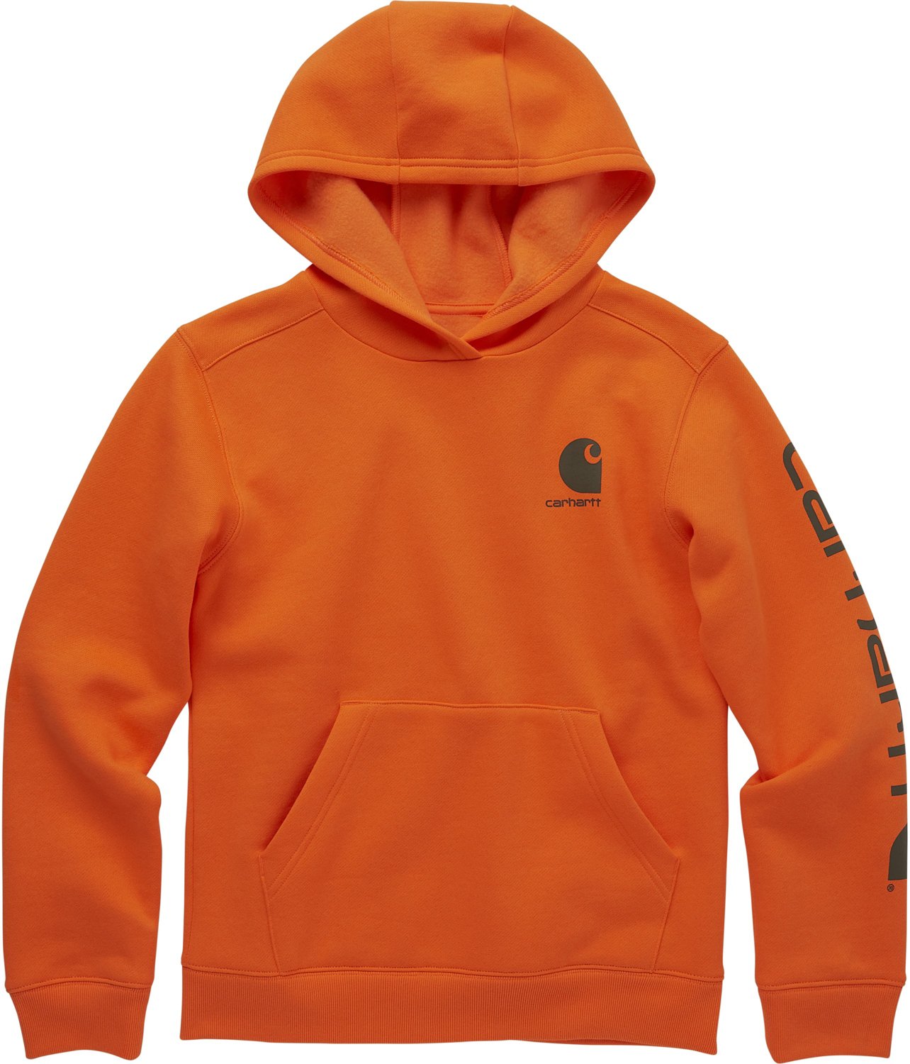 Carhartt Boys' Logo Pullover Hoodie                                                                                              - view number 4