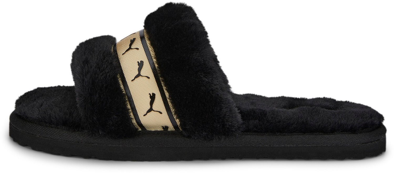 PUMA Women's Metallic Fluff REMIX Slides                                                                                         - view number 2