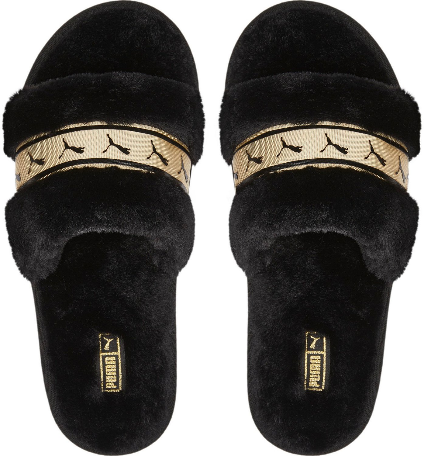 PUMA Women's Metallic Fluff REMIX Slides                                                                                         - view number 5