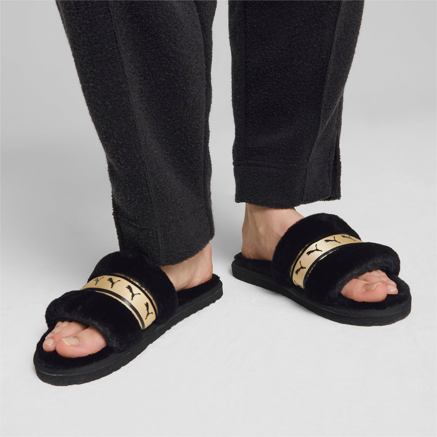 PUMA Women's Metallic Fluff REMIX Slides                                                                                         - view number 8