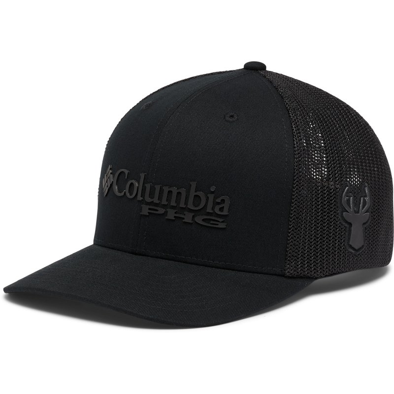 Columbia Sportswear Men's PHG Logo Ball Cap Black, Small/Medium - Men's Hunting/Fishing Headwear at Academy Sports