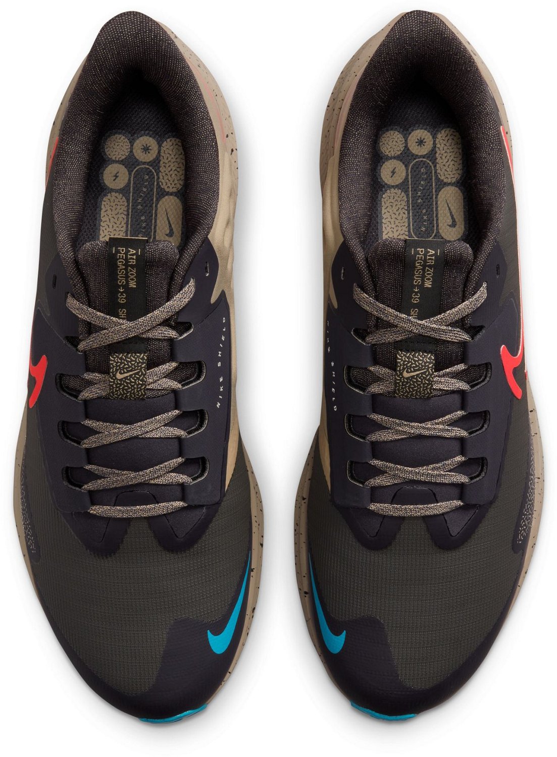 Nike Pegasus 39 Shield neoprene and rubber-trimmed mesh sneakers