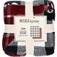 Needle & Pine 50 in x 60 in Red Flannel Throw Blanket                                                                            - view number 2 image