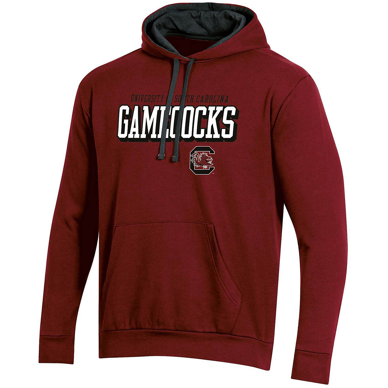 Champion Men's University of South Carolina Applique Pullover Hoodie                                                             - view number 1
