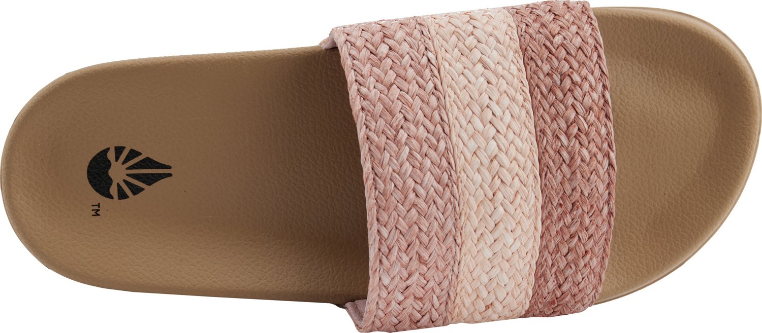 O'Rageous Women's Raffia Slide Sandals                                                                                           - view number 3